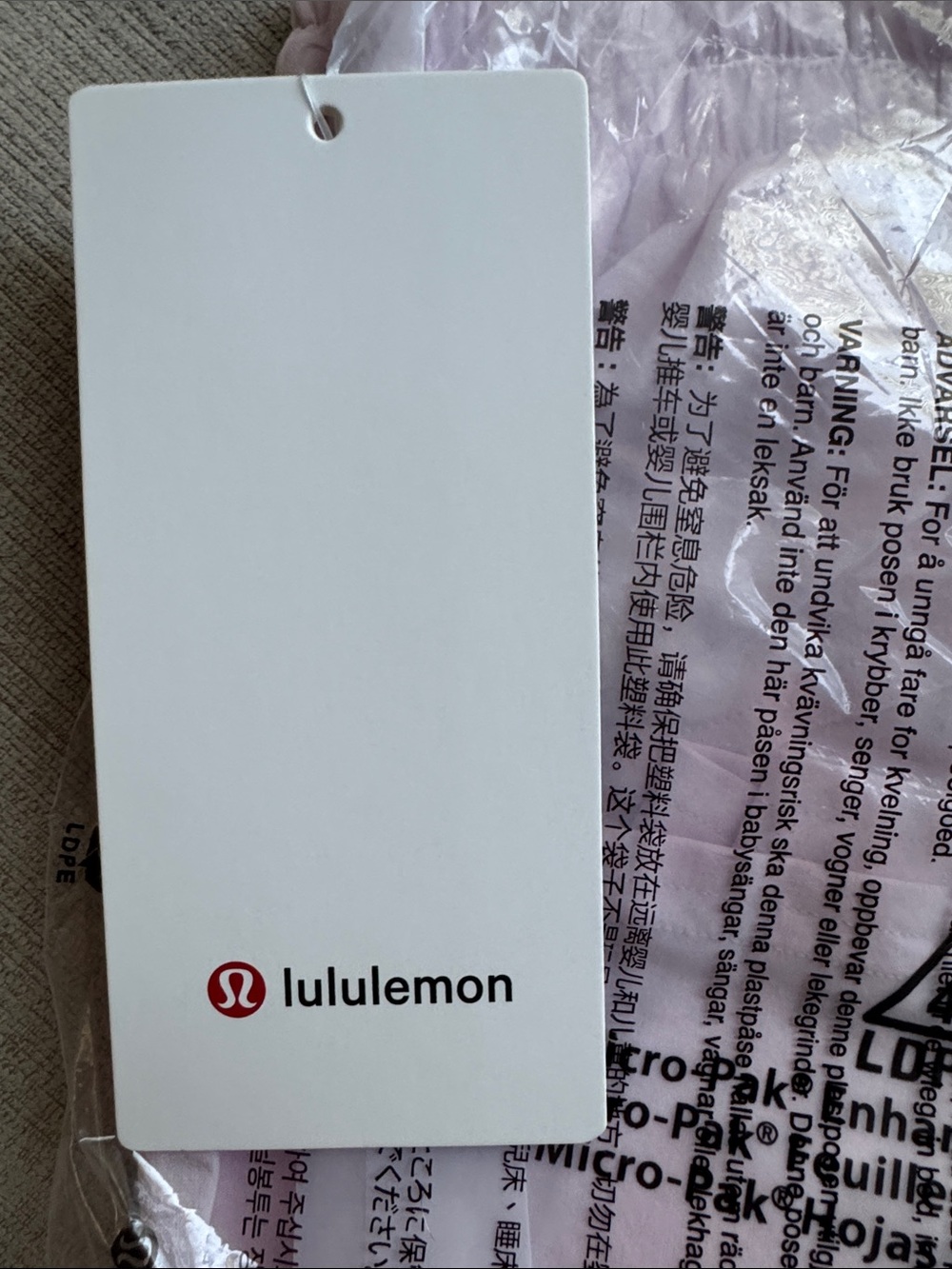 lululemon athletica Light Pink Drawstring Casual Shorts. Size:4 - Picture 6 of 6